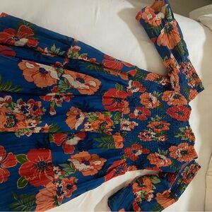 Floral Long Sleeve Dress
